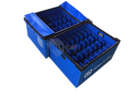 Thùng Danpla thường có vách ngăn & nắp PCV