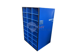 Thùng có vách dùng cho xe Rack 2